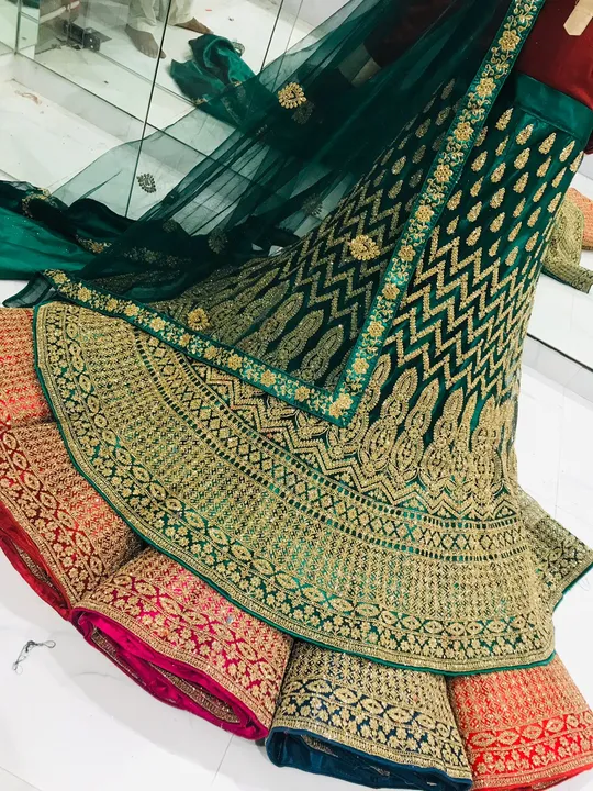 Bridal Net Lehenga Collection  uploaded by L & S GOODS CO on 4/7/2023