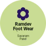 Business logo of Ramdev foot wear dharmaram
