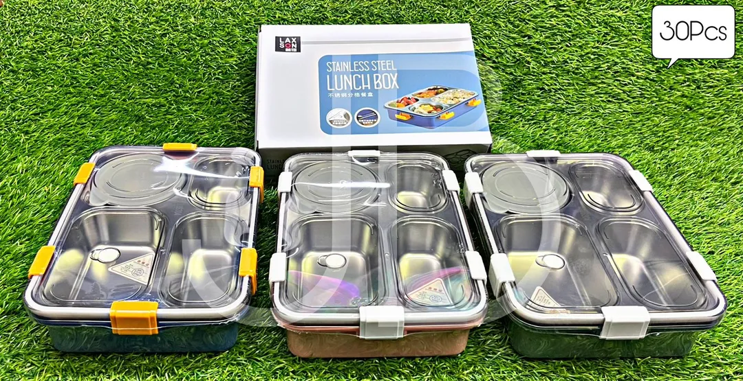 Lunch Box 4 part  uploaded by S K Traders on 4/7/2023