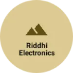 Business logo of Riddhi electronics