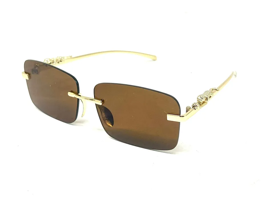 Cartier metal remless sunglasses  uploaded by business on 4/7/2023