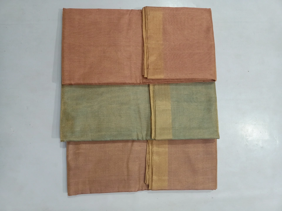 Chanderi handloom Tissue fabric uploaded by Royal_Elegance_Saree on 4/7/2023