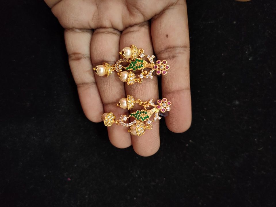Premium CZ Earrings uploaded by Lakshmi Gold on 3/3/2021