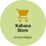 Business logo of Kahana store