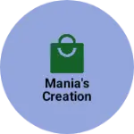 Business logo of Mania's creation