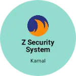 Business logo of Z security system
