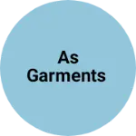 Business logo of As garments