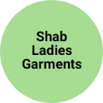 Business logo of shab ladies Garments