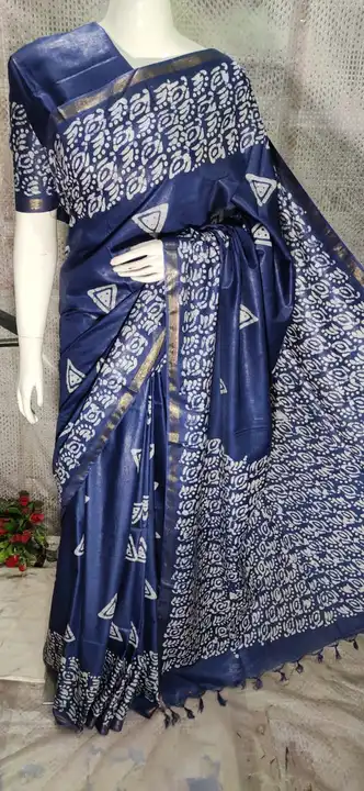 Post image NEW COLLECTION katan SLUB 

 BATIK SAREE WITH

 BLOUSE PIC.. RUNIG PLAIN BLOUSE

➡ SAREE LENGHT : 5.50
 
➡BLOUSE LENGTH :- 1.00 METER

➡FULLY READY PIECE (ONLY DESPATCH PROCESS)

➡OFFER PRICE @ = RS 650/-...🔥🔥ONLY
 ANY TIME READY STOCK