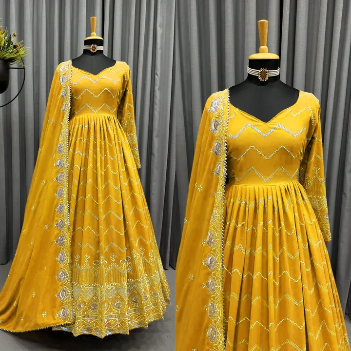 Organza dress design  uploaded by RV FASHION on 4/7/2023