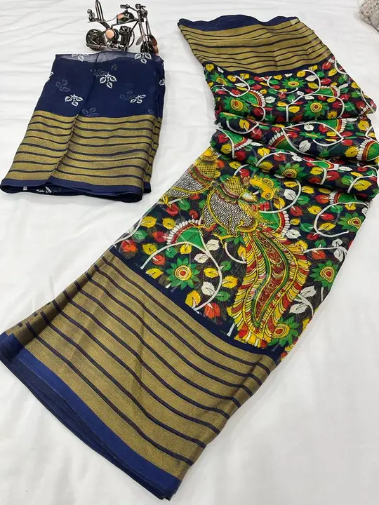 Chiffon Sarees  uploaded by L & S GOODS CO on 4/7/2023