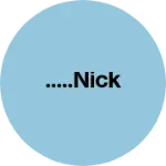 Business logo of .....nick