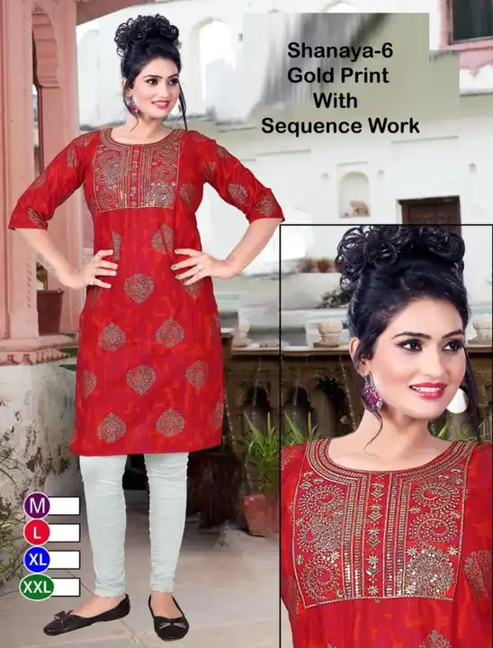 Sequence work kurti  uploaded by Glam fashion on 4/7/2023