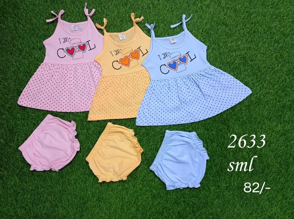 Kids Frock Panty Set uploaded by Ridhi Creation on 4/7/2023