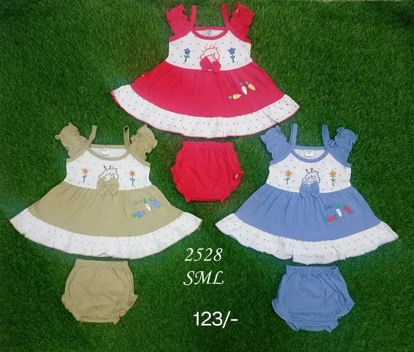 Kids Frock with Panty Set uploaded by Ridhi Creation on 4/7/2023