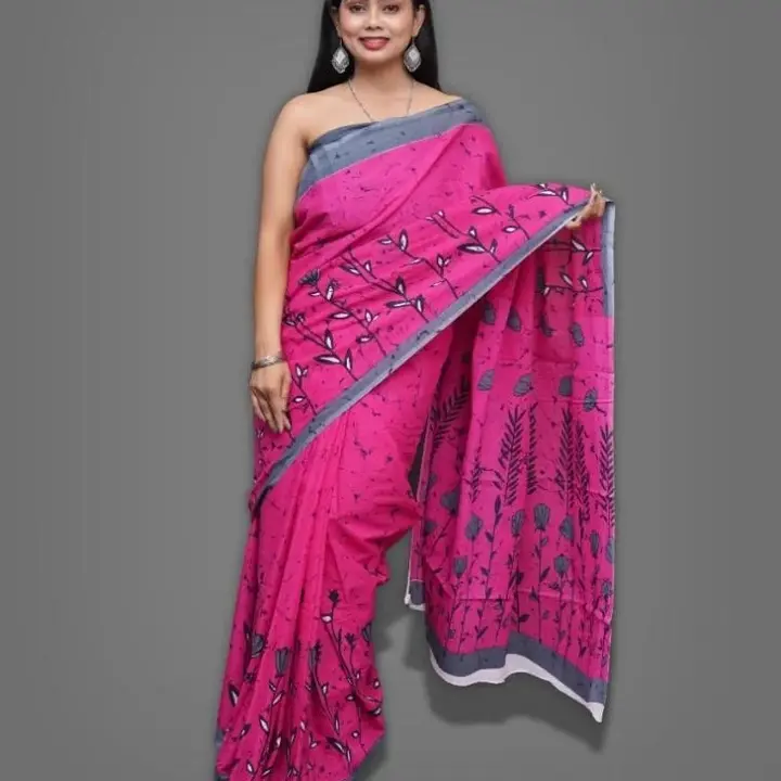 Mulmul cotton saree  uploaded by Rainbow on 4/7/2023