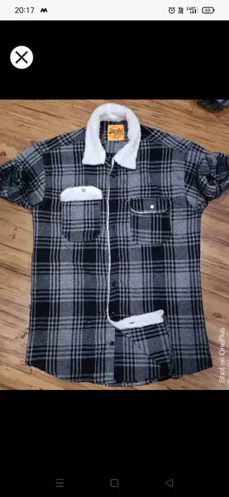 Double pocket shirt uploaded by MUMBAI SHIRTS 📞 on 4/7/2023