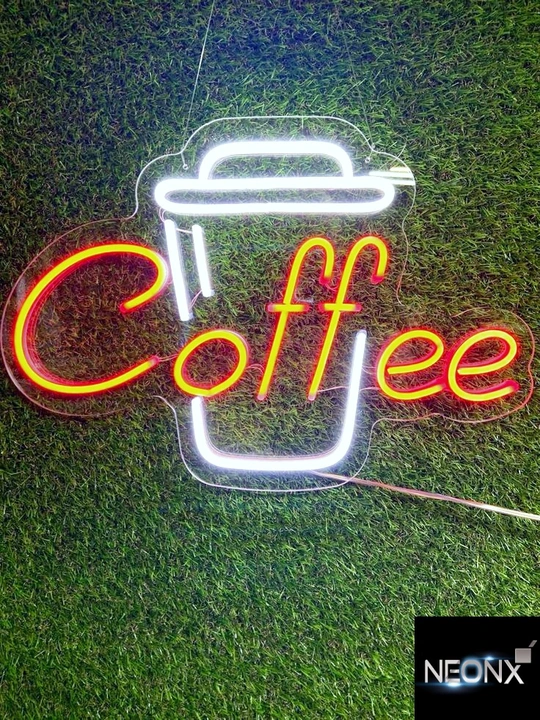 Coffee neon sign 30*20(inches) uploaded by Signex print media on 4/7/2023