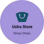 Business logo of Usha store