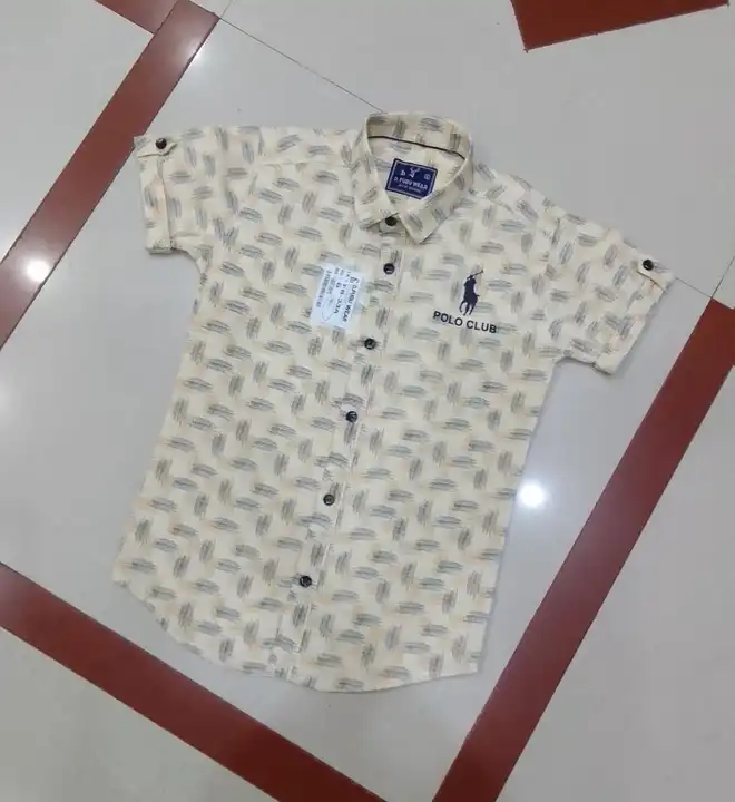 Cotton shirt 26 to 36 for kids uploaded by Rajshree Garments on 4/7/2023