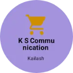 Business logo of K s communication