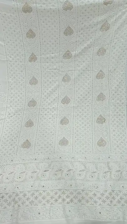 Two piece material
Fabric pure 
Length 5.5 metar 
Kurta+dupatta 
With Mukesh work uploaded by DF Chicken Factory on 4/7/2023