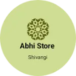 Business logo of Abhi store