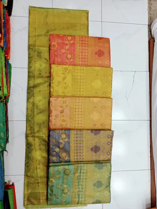 Kathan new fancy saree  uploaded by business on 4/7/2023