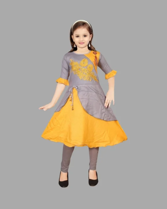 Fancy Frock With leggings for girls  uploaded by business on 4/7/2023