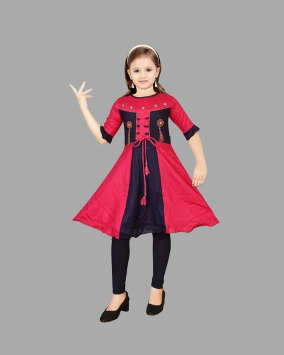 Fancy Frock With leggings for girls  uploaded by business on 4/7/2023