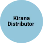 Business logo of Kirana Distributor