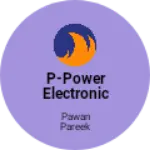 Business logo of P-power electronic