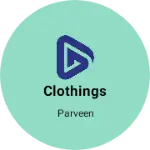 Business logo of Clothings
