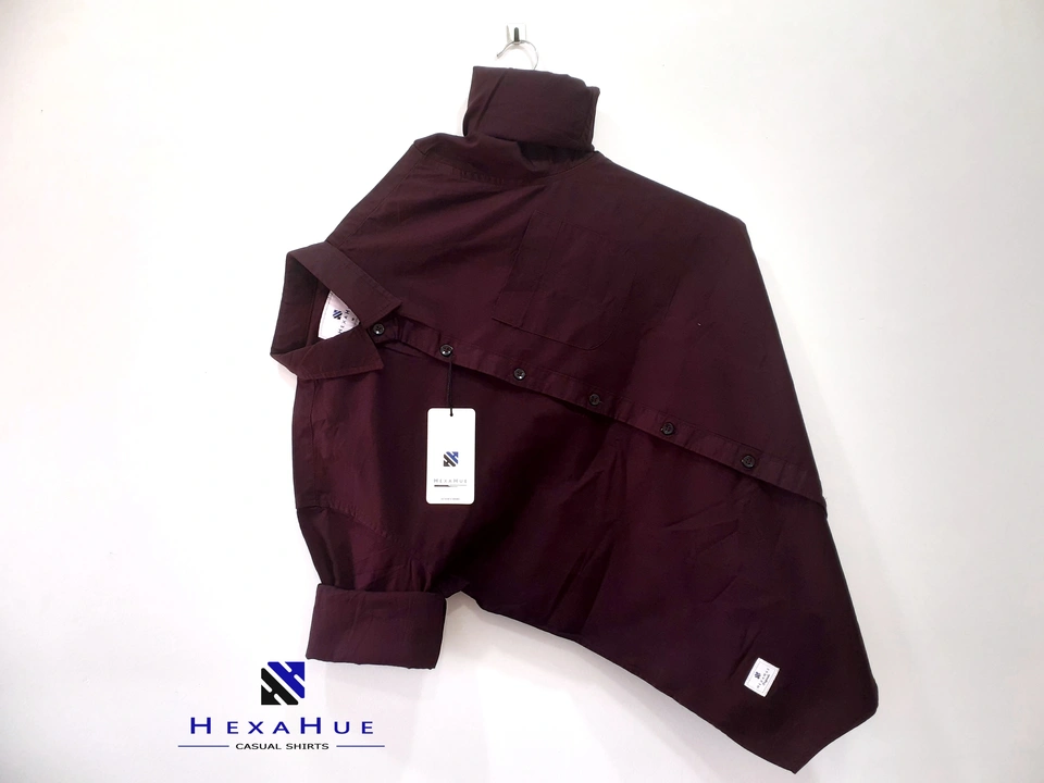 Hexahue casual shirt uploaded by Hexahue clothings(opc) pvt. Ltd. on 4/7/2023