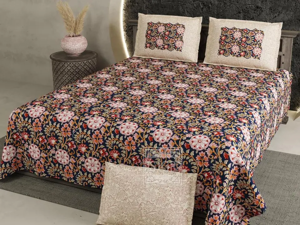 Premium segment king size bedsheets pure cotton uploaded by COPPVILLA - The art and craft store on 4/7/2023
