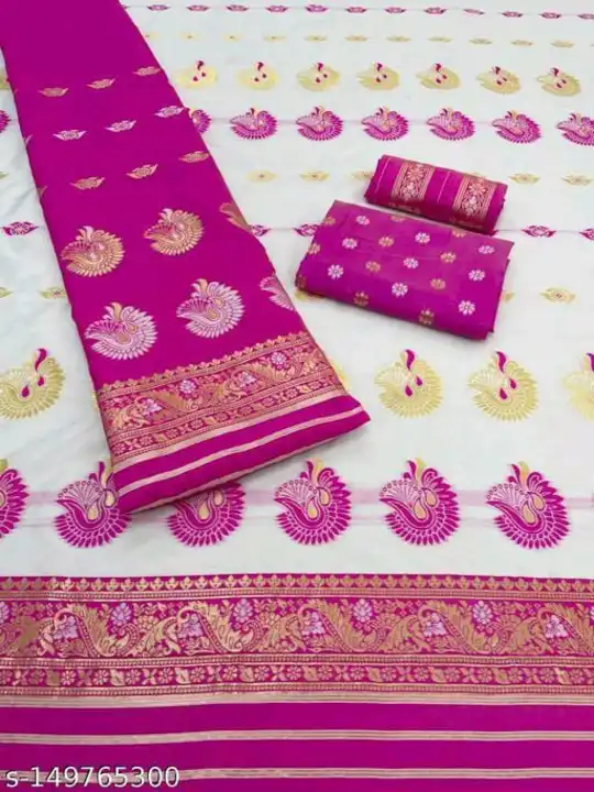 South assam silk mekhla saree uploaded by Fashion vogue on 4/7/2023