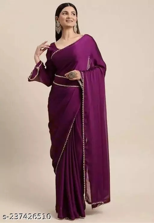 Party wear saree uploaded by Fashion vogue on 4/7/2023