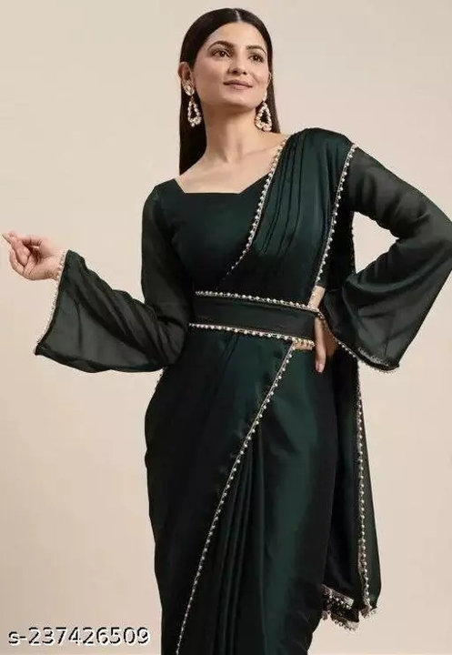 Party wear saree uploaded by Fashion vogue on 4/7/2023