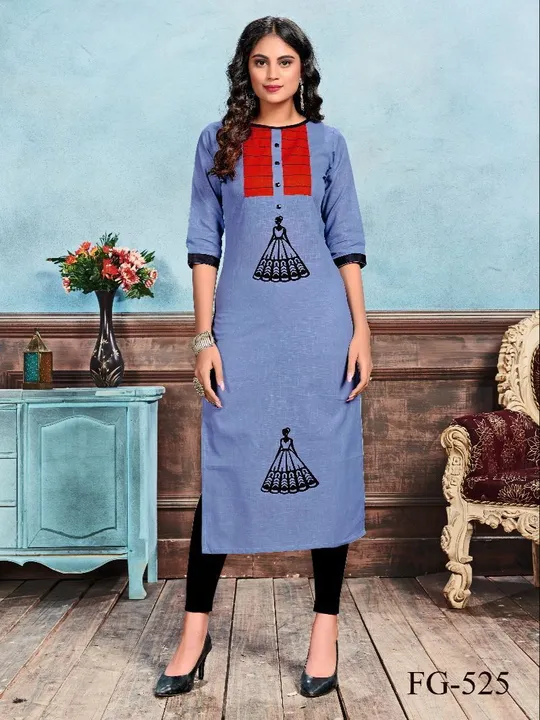 Khadi cotton kurti  uploaded by Fatema Fashion on 4/7/2023