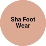 Business logo of Sha foot wear
