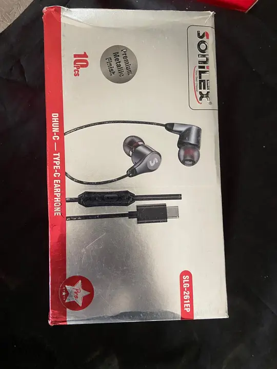 SONILEX SLG-261 TYPE-C EARPHONE uploaded by Sachin Mobile Accessories Wholesale  on 4/7/2023