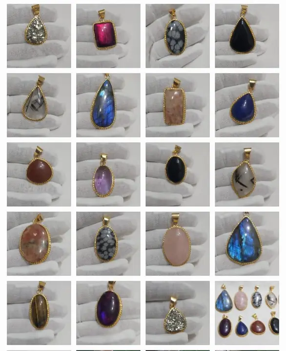 Pendants of crystal  uploaded by Km Handicrafts on 5/30/2024
