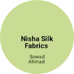 Business logo of Nisha Silk Fabrics