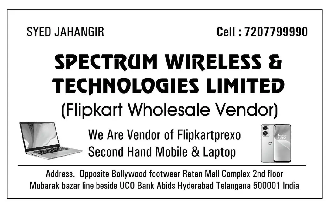 Product uploaded by Spectrum wireless & technologies limited  on 4/7/2023
