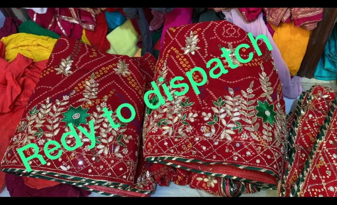 Beautiful Lahenghas* 

Sell Sell  Sell Sell Limted Stock For This Wedding Season

Designer product

 uploaded by Gotapatti manufacturer on 4/8/2023