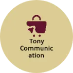 Business logo of Tony communication