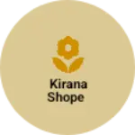 Business logo of KIRANA SHOPE
