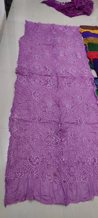 Cotton bandej dupttas  uploaded by Bandhani suits and sarees on 4/8/2023