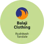Business logo of Balaji clothing store