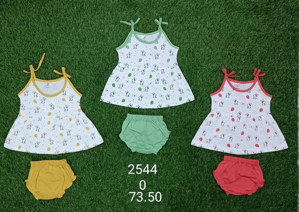 RNKD Frock Set for unisex kids uploaded by Ridhi Creation on 5/28/2024